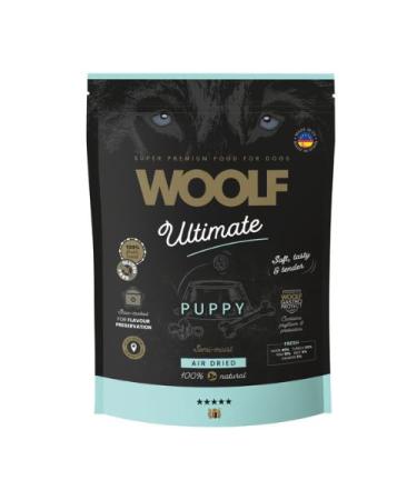 Complete food for puppies | Soft semi-moist texture | Limited natural ingredients | Rich in meat, duck, turkey, salmon | Omega 3 brain development | 1 kg format