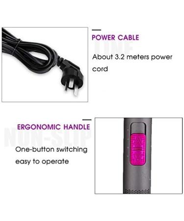 Hair Dryer with Diffuser & Concentrator GZLMMY Constant Temperature Not Hurting Hair Ionic Hammer Blow Dryer 1800W Negative Ions Hairdryers Curly Hair Care - 3 Speed - Light Weight Low Noise (Grey) - Buy Online on GoSupps.com