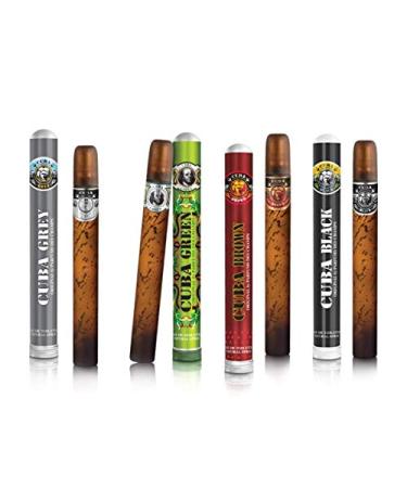 Cuba Cuba America Men 4 Pc Gift Set - 1.17oz EDT Spray Collection - Buy Online on GoSupps.com