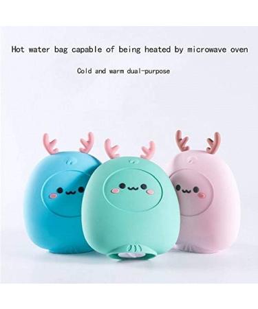 MAIES Durable Portable Silicone Hot Water Bottle | Water Filled Warmer Bag for Instant Comfort - Buy Online on GoSupps.com