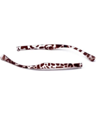 Rijpex Glasses Bone - Leopard Pattern Ear Bracket Holder & Replacement Arms | Sunglasses Repair Set & Spare Parts - Buy Online on GoSupps.com