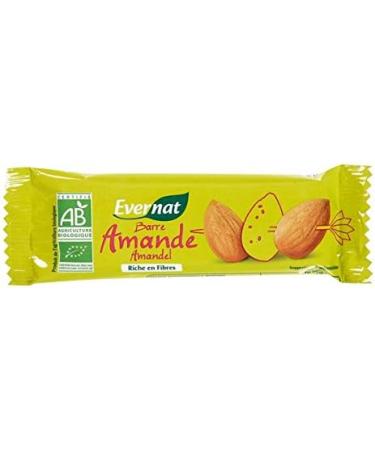 Evernat - Pack of 4 Almond Bars of 30G - Sold per unit - Buy Online on GoSupps.com