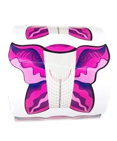 KM-NAILS 100 glue stencils in pink - Buy Online on GoSupps.com