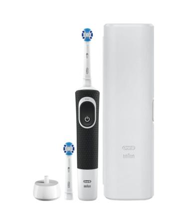 Oral-B Vitality Limited Precision Clean Rechargeable Toothbrush + 1 Refill - Black & White - Buy Online on GoSupps.com
