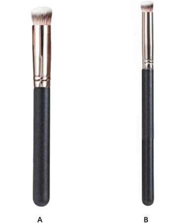 kawehiop Concealer Brush Bullet Dot Soft Brushes Eyeshadow Cream Contouring Makeup Tool Cosmetics Accessories Women Travel 370 - Buy Online on GoSupps.com