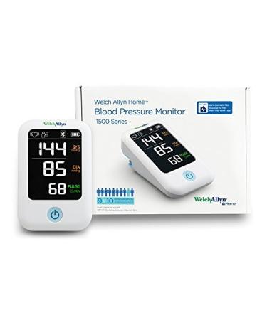 Welch Allyn Home 1500 Series Upper Arm Blood Pressure Monitor with Easy Bluetooth Smartphone Connectivity RPM-BP100