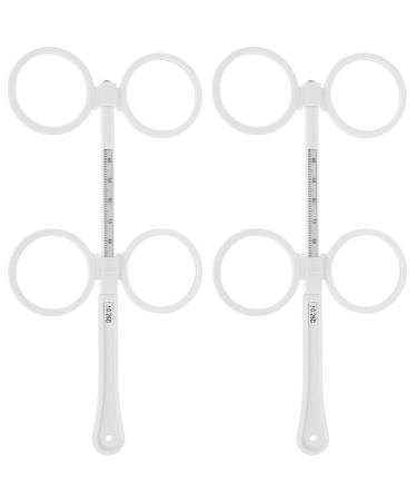 Doitool 2st glasses accessories optometry Flipper visual flip-lenses Instrument fold for lens mirror film flips lens of optical flipper white glass adjustable tools