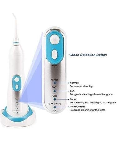 Professional Cordless Water Flosser - Portable Dental Oral Irrigator 135ML Tank Rechargeable & IPX7 Waterproof - Easy to Clean Space-Saving Design for Healthy Gums - Buy Online on GoSupps.com