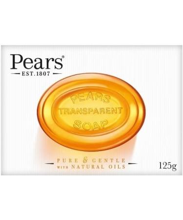 FitZen 3x Pears Soap Bar 125g Natural Oils Lemon Flower Extracts & Mint Extracts - Buy Online on GoSupps.com