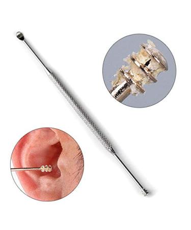 Exceart Metal Ear Cleaner - Dual Head Earwax Removal Tool | Effective Ear Cleaning Spoon for Safe Earwax Removal - Buy Online on GoSupps.com