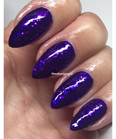Bluesky NAIL GEL POLISH PURPLE GLITTER BLUE GLITTER TINSEL TOWN UV LED Soak Off 10ml BSH052 - Buy Online on GoSupps.com