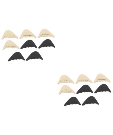 FOMIYES 8 Pairs Shoes Head Plug Too Big Shoes Insert Womens Shoe Inserts High Heel Sandals for Women Kitten Heels Shoe Cushion Inserts Women Toe Caps Half Size Pad Summer Women's
