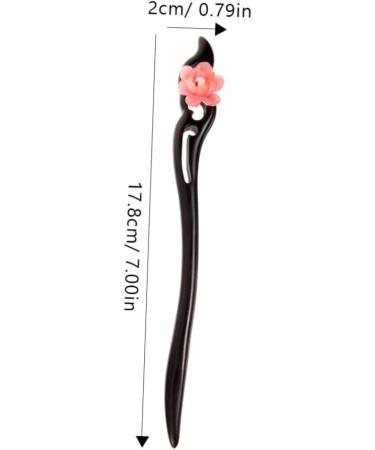FRCOLOR chopsticks decor hair jewelry hair clips for girls Chinese hair accessories for women hair stick for women flower hair stick long hair chopstick women's Hairpin Ebony Costume - Buy Online on GoSupps.com
