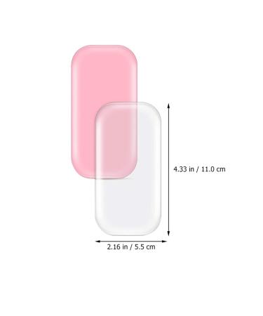 Eyelash Grafting Pad Set - 4pcs Silicone Lash Tray Holder for Extensions | Jade Stone Hand Plate Kit - Buy Online on GoSupps.com