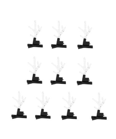 Beaupretty Party Hair Clip Antler Glow Hair Clip party hairpin hairclip hair barettes hairpin hair clip barrettes hair clip Acrylic antlers child white Antlers Hair Clip