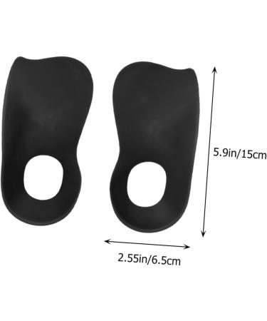 NOLITOY Orthotic Insoles for High Arches - 3 Pairs Foot Care Cushion Pads for Plantar Relief - Comfortable TPR Shoe Inserts - Buy Online on GoSupps.com