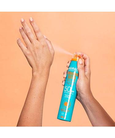 Buy Agrado Dry Sun Fog 50 - Moisturizing SPF 50 Spray Water-Resistant UVB & Infrared Protection for Sensitive Skin Fast Absorption 200ml - International Shipping Available - Buy Online on GoSupps.com