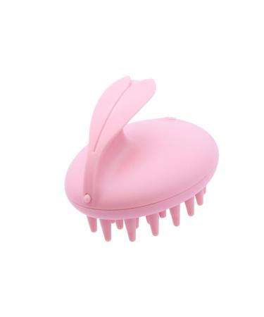 Magiclulu hair washing brush hairbrush for the shower scalp care brush shampoo brush scalp scalp massage brush head shampoo brush massage device pink waterproof medium pink