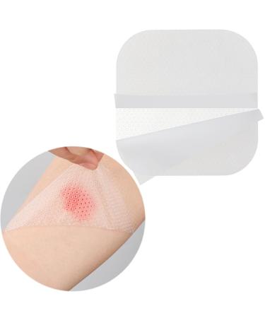 Wound Contact Layer Adaptic Non-adhering Wound Dressing Pads Transparent Skin Tears Silicone Bandages Sheets for Abrasion Pressure Sore Venous Arterial Ulcer 4"x4" (Pack of 10) 4x4 Inch (Pack of 10)