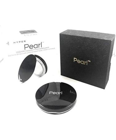 Hyper - Pearl LED Ring Compact Mirror & USB Battery 3000mAh - Black Black Single - Buy Online on GoSupps.com