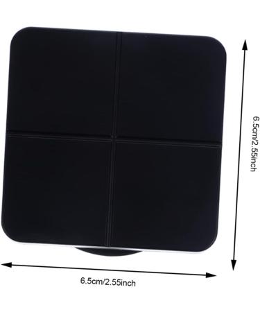 Buy Homsfou 12-Slot Contact Lens Case with Mirror - Travel-Friendly Colored Lens Holder Box (Black 4pcs) | Durable & Compact - Perfect for International Shipping - Buy Online on GoSupps.com