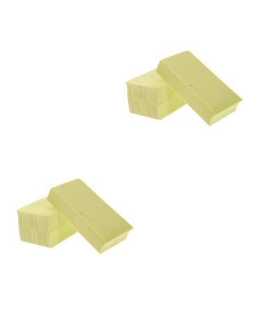 FRCOLOR 48 Pieces Sponge with Nail Gradient Miniature Decoration Gradient Sponge for Nail Decoration Cosmetic Nail Art Sponge Nail Ombre Sponges Nail Art Tools Tofu Cubes Manicure