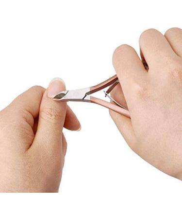 SJLS 1pc Nail Clippers Stainless Steel Dead Skin Remover Scissor Foot Care Toe Cuticle Nippers Manicure Nails Art Tool (Color : Red) - Buy Online on GoSupps.com