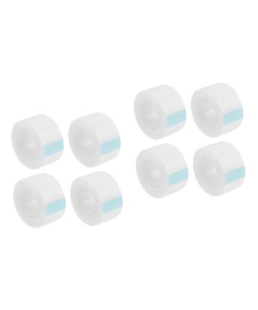 Housoutil White Tape 8 Rolls Medical Tape Invisible Double Eyelid Body Tape Adhesive Tape Girl Beauty Stickers