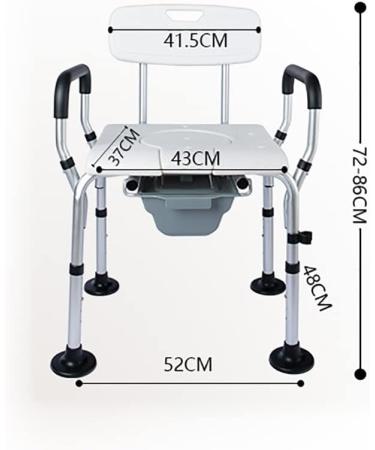VejiA Multifunctional Elderly Disabled Full Body Patient Transfer Chair Atient Transfer Lifter with Toilet and Cushion for Patient Elderly - Buy Online on GoSupps.com