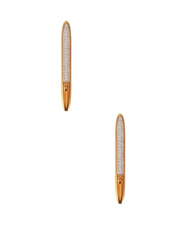 Beavorty 2pcs Self Adhesive Mascara Eyelash Tools Eyeliner Black Tool for Makeup Non-magnetic Cosmetic 1 count (Pack of 1) Goldenx2pcs