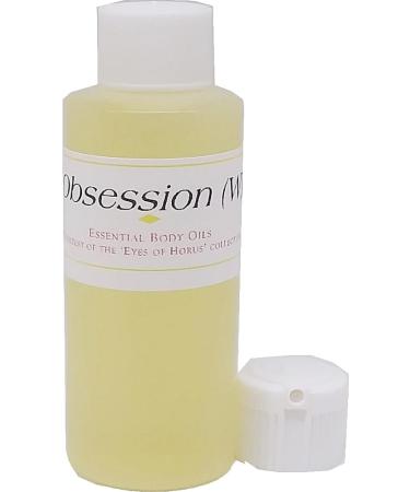 Obsession - Type For Women Perfume Body Oil Fragrance Flip Cap - Light Gold - 2 oz. - ID#23089 2 Fl Oz (Pack of 1)