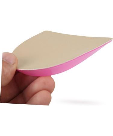 FOMIYES Height Increasing Insoles - Shock Absorption Gel Shoe Lifts for Men & Women - 3 Pairs of Orthopedic Height Insole - Pink PU Insoles - Buy Online on GoSupps.com