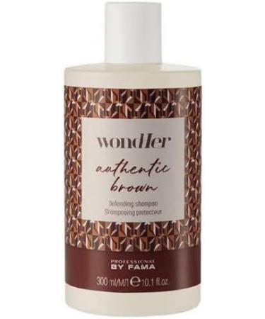  Professional By Fama Professional By Fama Wondher Authentic Brown Defending Shampoo for Brown Hair 300ml - Buy Online on GoSupps.com