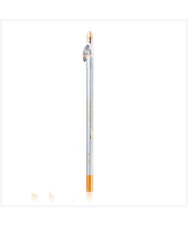 PiurUf 5-Color Waterproof Eyeliner Long-Lasting Eyeliner Pencil Tattoo Pen with Sharpener Sweatproof Eyeliner Black (Grey)