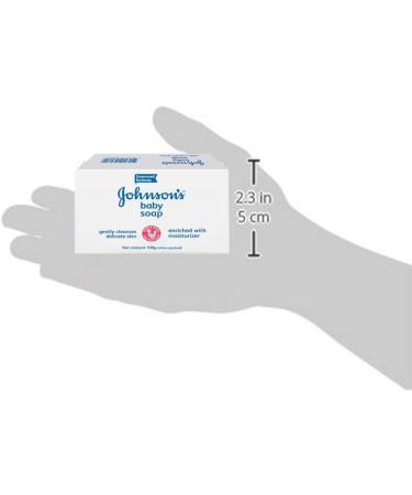 Johnson's - Johnson & Johnson Baby Soap Gentle 3.5 Oz. 100 G (Pk of 12) - Buy Online on GoSupps.com