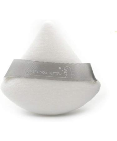 1/2 Pcs Hot Fashion Velvety Texture Washable Lightweight Makeup Puffs Triangle Velvet Powder Puff Mini Face Makeup sponge Face Powder Puff(1 Pc White) - Buy Online on GoSupps.com