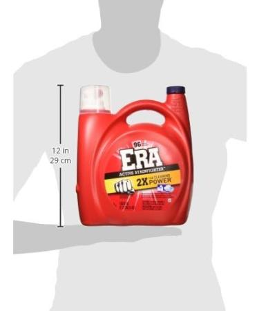 ERA Active Stainfighter Laundry Detergent 96 Loads - Powerful Stain Removal 150 Ounce - International Shipping Available - Buy Online on GoSupps.com