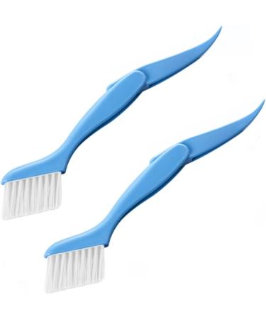 minkissy 4 Pcs 2 Mirror Holder Clips Cleaning Brush Household Cleaning Tools Gems for Teeth Handheld Window Brush Groove Gap Cleaning Tools Cup Brush Nasal Gel Keyboard Shoe Brush - Buy Online on GoSupps.com