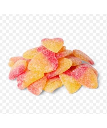 2 x CandyCrave Fizzy Peach Hearts Fizzy Coated Jelly Sweets Delicious Tasty And Twisty Treat Gift Hamper - Buy Online on GoSupps.com
