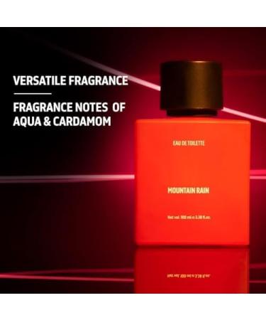 thakor craft Mountain Rain Eau de Toilette (EDT) | The Spirit of Adventure | Rich aromatic blend of cool Aqua & spicy Cardamom | Long lasting fragrance Premium perfume for men 100 ml - Buy Online on GoSupps.com