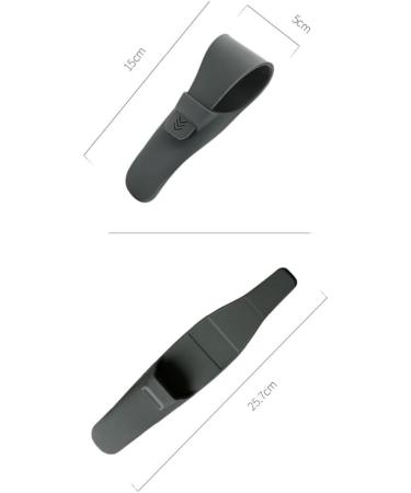 Silicone Shaver Protective Cover | Anti-Scratch Manual Shaver Cover - Black | Shop Internationally - Buy Online on GoSupps.com