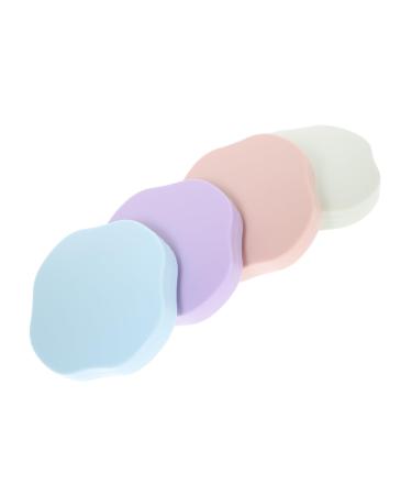 HOMSFOU 4-box for colored tool for inserting mini lenses contact lens case mirror foil mini container