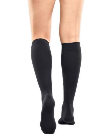 Buy Medi Mediven Angio Short CCL1 AD Compression Stockings VI Black - Large Foot | International Shipping Available - Buy Online on GoSupps.com