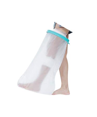 Funnytek Waterproof Cast & Bandage Protector Waterproof Cast Cover Lower Leg for Shower Reusable Cast Cover for Shower Adult Leg Foot Toe- Watertight Seal (Calf) C445670 Adult Calf