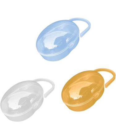Sanfiyya Baby Dummy Case - 3PCS BPA-Free Pacifier Holder Portable Storage Box & Sooth Shield for Travel & Home - Buy Online on GoSupps.com