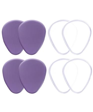 FRCOLOR 4 Pairs Forefoot Pad Grinding at Will Shoes Supply Foot Protection Insoles Women Forefoot Pads Forefoot Heel Cushion Inserts Adhesive Forefoot Pads Shoe Inserts Gel High Heels Miss
