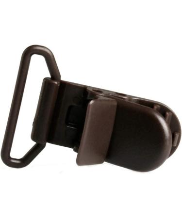 ZHONGJIUYUAN KAM Baby Pacifier Clips - 50 Plastic Clips 20mm Black - International Shipping Available - Buy Online on GoSupps.com