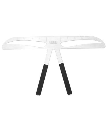 IWOWHERO Eyebrow Ruler Number Mold Makeup Stencil Eyebrow Tattoos Ruler Eyebrow Measuring Template Triangle Girl Extend