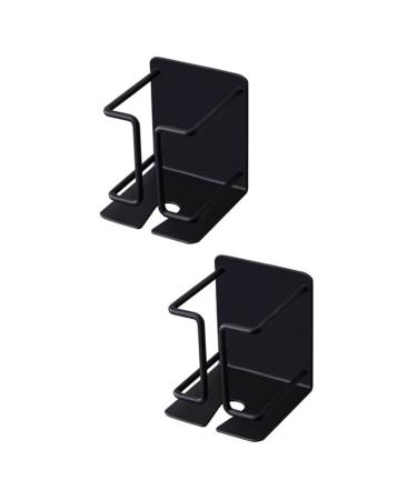 Alipis 2st Razor holder Organizer for electric shaver holder for electric shavers clothes racks made of metal wall stands for electric shaver toothpaste socket carbon steel