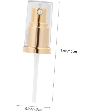 Beavorty 4 Pcs Lotion Pump Foaming Soap Dispenser Replacement Press Cover Air Pump Bottle Pump Replacement 10x2.3cmx2pcs Goldenx2pcs - Buy Online on GoSupps.com